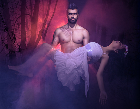 conceptual couple photography india