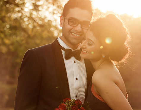 golden hour couple pictures