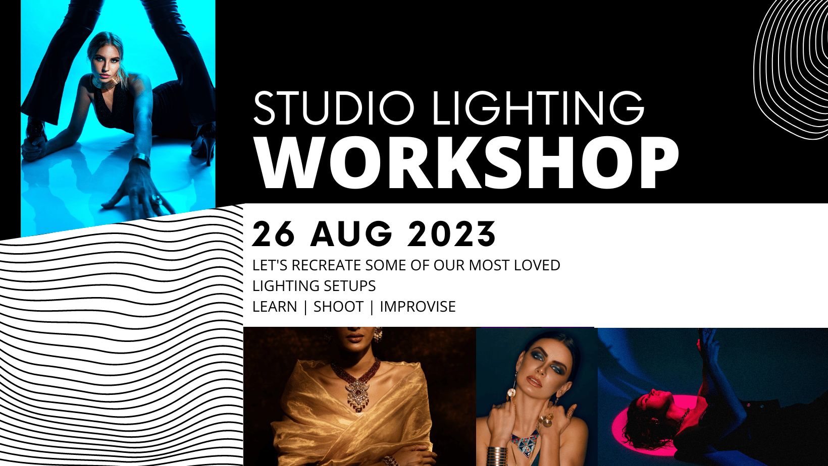 Studio Lighting Workshop – Let’s Recreate And Learn